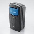 140 Litre Plastic Recycling Bin with Slot Aperture (view 2)