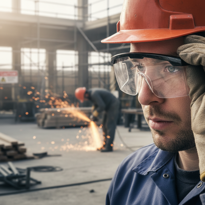 Premium Clear Polycarbonate Safety Glasses with Direct Ventilation for Enhanced Protection