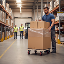 Premium Heavy Duty Dolly Trolley with 320kg Load Capacity and 59x49cm Flat Platform for Efficient Transport