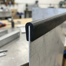 U-Profile Rubber Edge Protector 9x7.4mm for 2-3mm Panels - 50m EPDM (view 2)