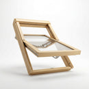 Centre Pivot Roof Window 550x780mm Laminated Pine (view 2)