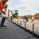 Light Gray Heavy Duty Steel Road Pins 20mm Dia x 450-1200mm Lengths