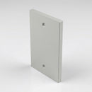 Aluminium Downpipe Access Plate 72x72mm — RAL 7035