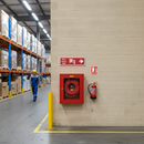 Rosy Brown Premium Fire Equipment Safety Signs - Fire Hose Reel Right Arrow