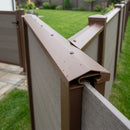 Capping Rail 1.83m Sepia Brown