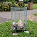 Circular Wire Basket 152 Litre with Ground Fixing Legs