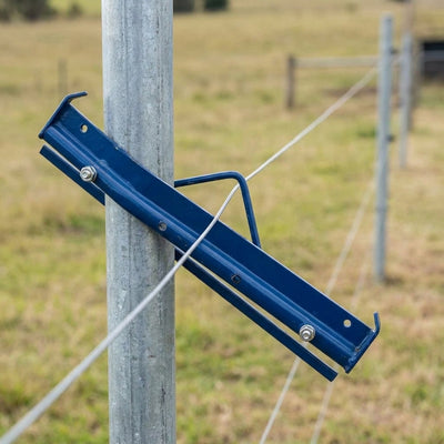 Boundary Clamp for Electric Fencing - Blue