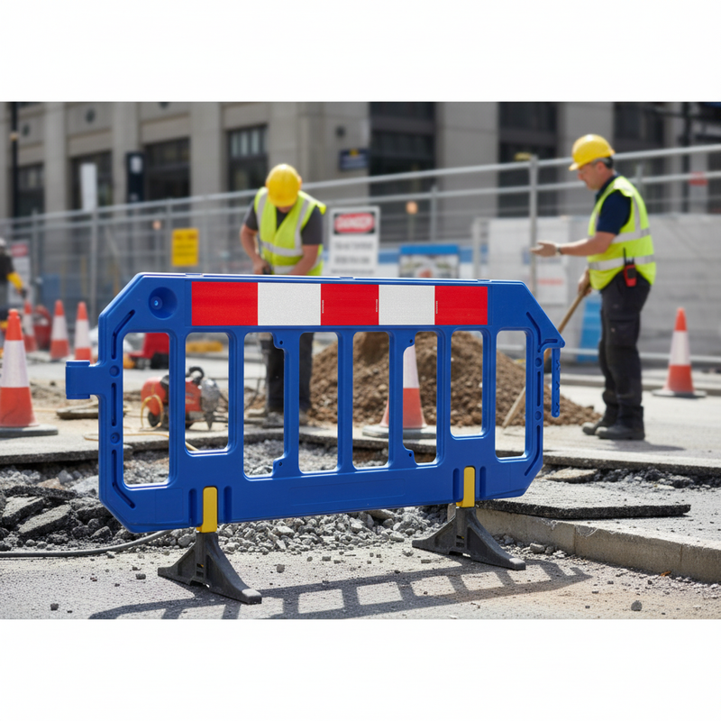 Dark Slate Gray Premium Road Barrier - High-Performance Traffic Safety Solution