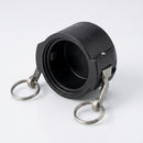 1" Cam Lever Coupler Blanking Cap – Polypropylene (view 2)