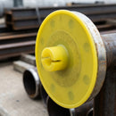 DN 15 Full Face Flange Protector – 90mm, Yellow LDPE (view 2)