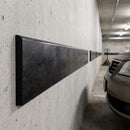 Recycled HDPE Wall Protection Buffer - 150mm or 200mm - Black