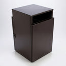 112 Litre Galvanised Steel Litter Bin with Dual Apertures (view 2)