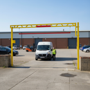 Gray Premium Ladder Style Single Leaf Opening Height Barrier System