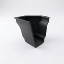 Moulded Ogee Gutter Right Hand Stop End 125 x 100mm — RAL 7021