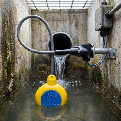 Heavy-duty drainage pump 400 L/min, 15m head, 0.75 kW