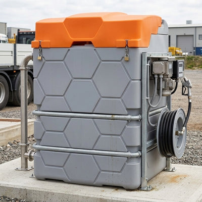 Bunded Diesel Dispenser 2500L – Electric Pump 72L/min, Standard or Premium