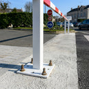 3200–6500mm adjustable aluminium raising boom barrier