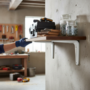 Dark Gray Premium Cantilever Brackets for Versatile Support Solutions