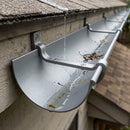 Half Round Aluminium Gutter 125mm x 3m Marine Grade