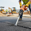 Light Slate Gray Heavy Duty Asphalt Cutter Breaker Steels for High-Performance Demolition