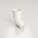 76mm Diameter Traditional Aluminium Downpipe Bends 92.5° & 112.5° — RAL 9016 / 112.5 Degrees