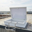 Polycarbonate Roof Access Hatch 600x600mm Vertical Upstand