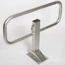Drop Down Frame Parking Post – Galvanised Steel – Sub-surface Fix (view 2)