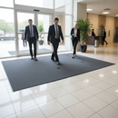 Gray Premium Dust Control Plushway Entrance Mat - Charcoal Color