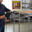 Dim Gray 25mm Round Heavy Duty Tube for Wardrobe Rails and Curtain Poles