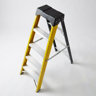 Glass Fibre Swingback Stepladder 30,000V Insulated