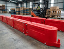 Low-level track barrier 1500mm – pack of 12 units