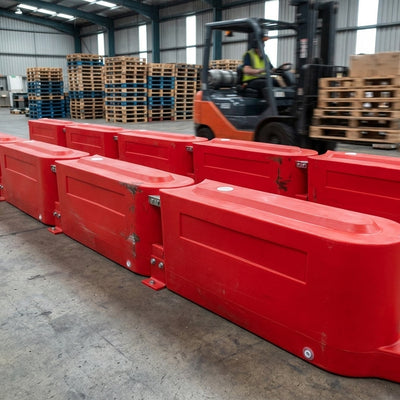 Low-level track barrier 1500mm – pack of 12 units