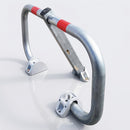 50mm Steel Impact Absorbing Parking Barrier with Cast Feet (view 2)