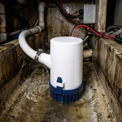 12V Submersible Bilge Pump – 126 Lpm, 4m Head