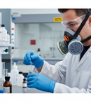 Gray Premium Chem Kit Respiratory Half Mask with 2 Cartridges