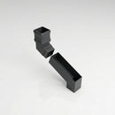 72x72mm Aluminium Adjustable Swanneck Offset — RAL 7021
