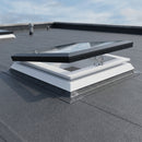 Flat Glass Manual Ventilation Rooflight 1000x1000mm