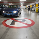 Light Slate Gray Premium No Parking Floor Sign - Heavy Duty Slip Resistant Safety Sign