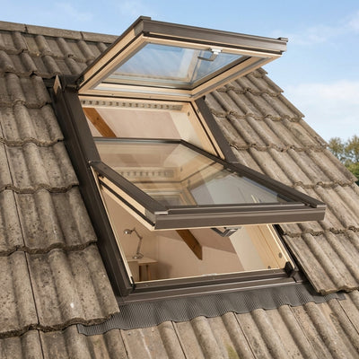 Centre Pivot Roof Window 550x780mm with Sound Reduction
