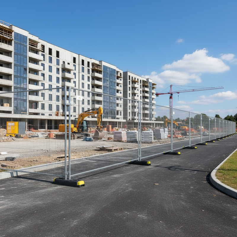 Dim Gray 40 x Heavy Duty Temporary Fencing Panels for Construction and Events