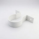 76mm Aluminium Downpipe Clip – Flush Joint — RAL 9016