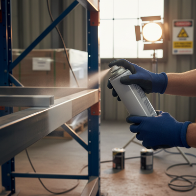 Premium All Purpose Acrylic Gloss Spray Paint - 500ml - Grey