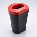 95 Litre Open Top Recycling Bin D-Shaped (view 2)