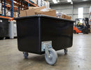 Recycled Polyethylene Tapered Mobile Bin 455L with Castors