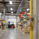 Slate Gray Extended J-Bracket for Professional Observation Mirrors - 55cm Extension