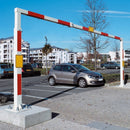 Adjustable Vehicle Height Restrictor 80×80mm Steel Tube 2.2–3.6m