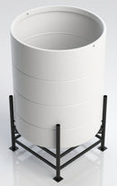 2700L Open Top Cone Tank, 30° Drainage Angle, UV Polyethylene (view 2)