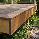 Composite Fascia Board 3.6m Western Yew Finish