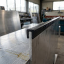 Square Rubber Edge Protector 24x15mm for 9mm Panels - 1m EPDM (view 2)