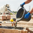 Light Gray Heavy Duty 3 Gallon Builders Bucket - Professional Quality